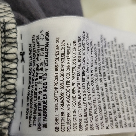 Van's Gray Corduroy Pants women's Sz 27/4. 100% Cotton - Picture 6 of 6